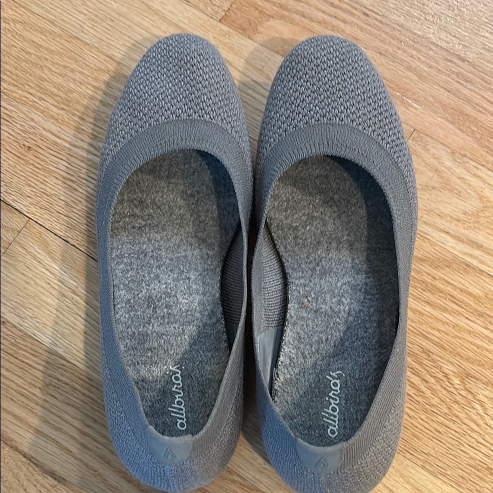 Allbirds, Tree Breezer, knit, gray, size 8